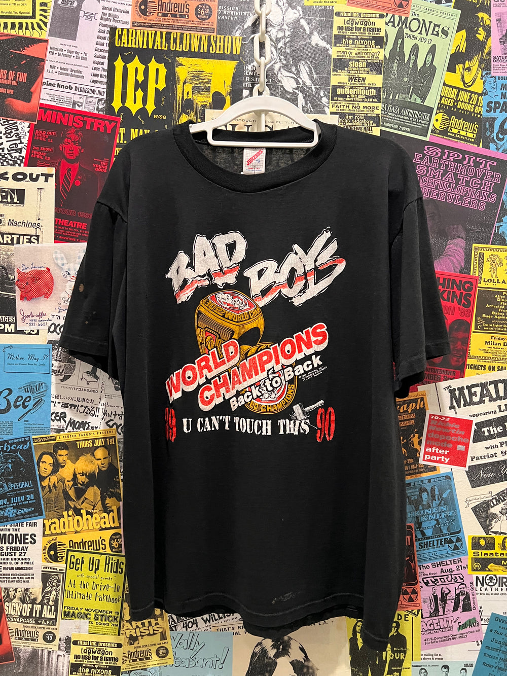 Detroit Pistons Back to Back Bad Boys T-shirt