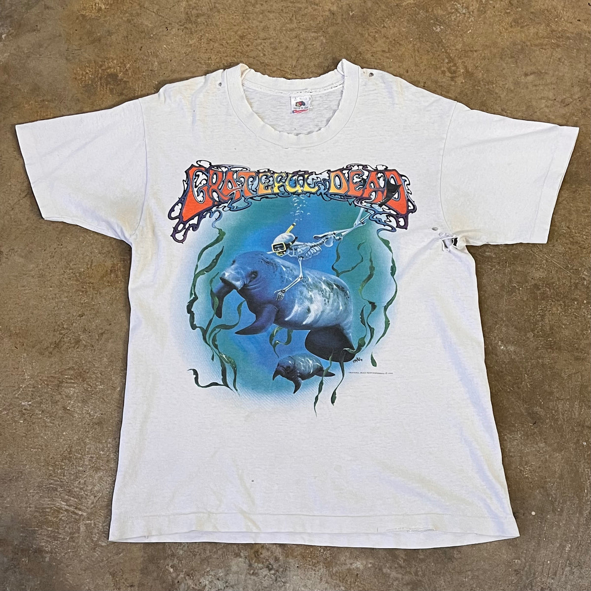 Grateful Dead 1994 Manatee T-shirt – Reware Vintage