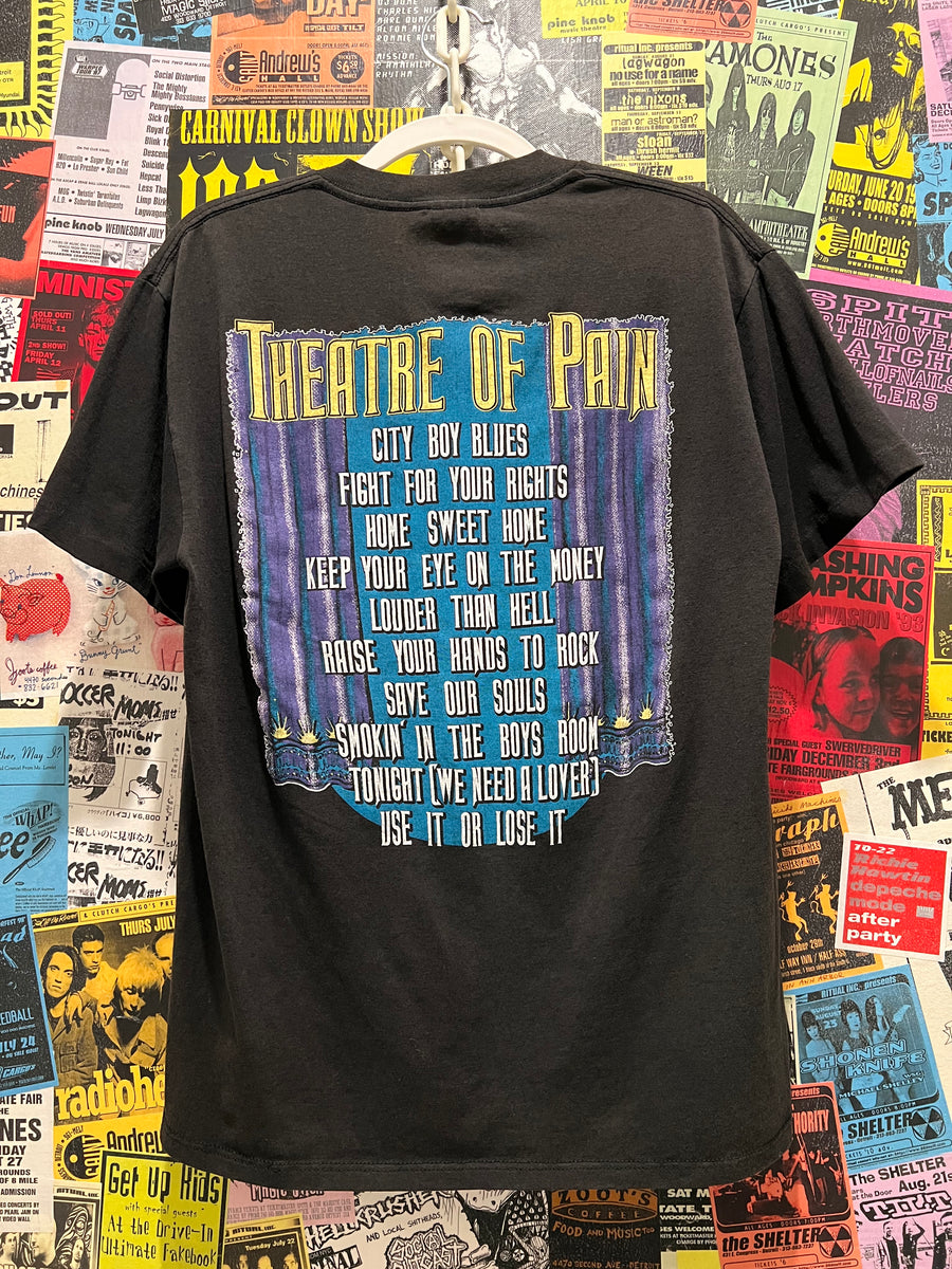 Motley Crue Theatre of Pain T-shirt – Reware Vintage Motley Crue Theatre of Pain T-shirt – Reware Vintage