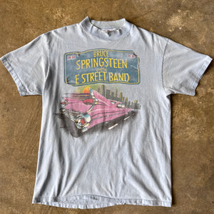 Bruce Springsteen 84-85 Blue Pink Cadillac T-Shirt