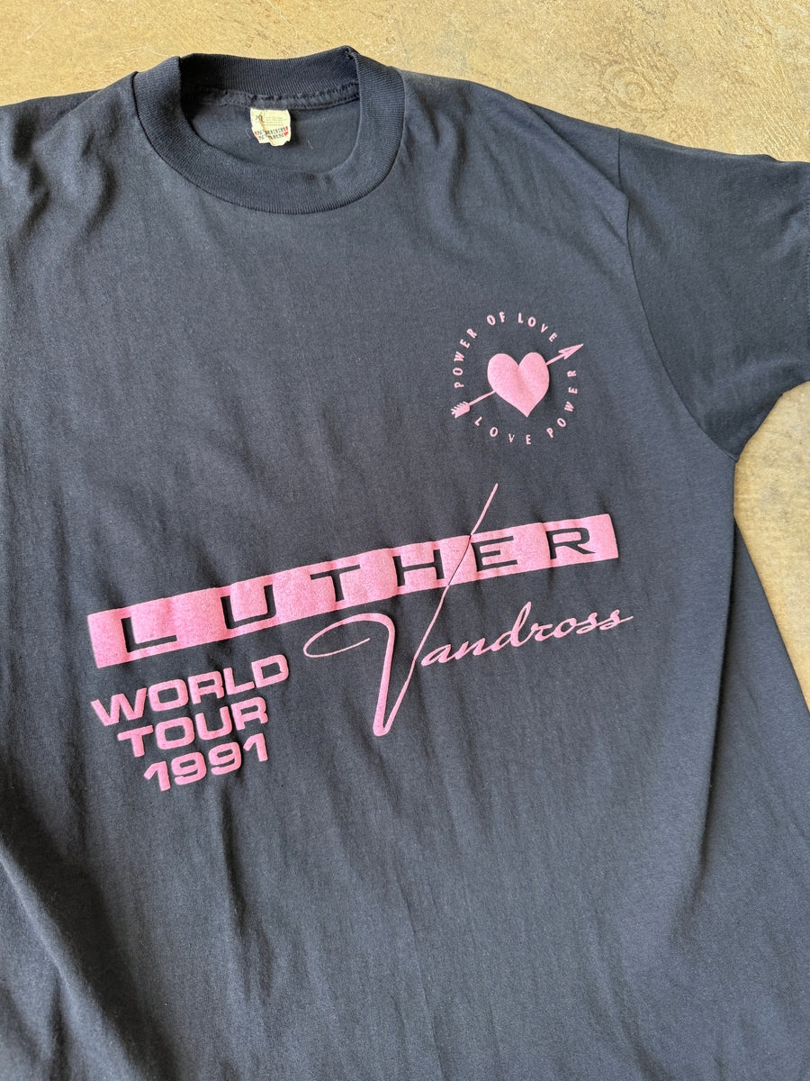 Luther Vandross 1991 Tour T-Shirt – Reware Vintage