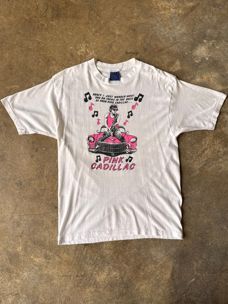 Bruce Springsteen PInk Cadillac Lyrics T-shirt