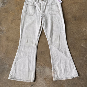 White Wrangler Flares