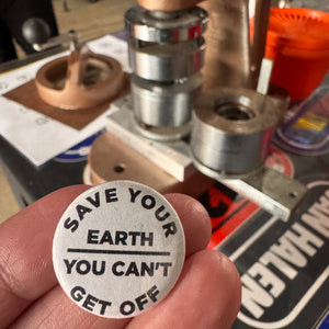 Save Your Earth Pin