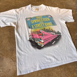Bruce Springsteen 84-85 Bleached Pink Cadillac T-shirt