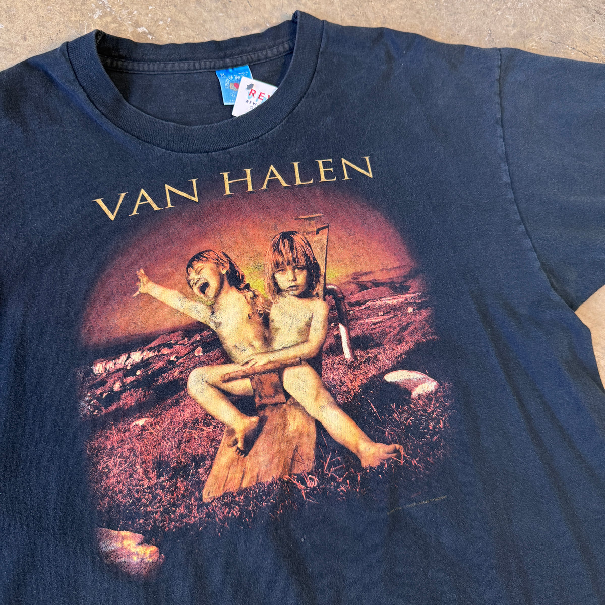 90年代 VAN HALEN Balance アメリカツアーTシャツ 90's VAN HALEN BALANCE Tour T-Shirt Made in USA 90年代