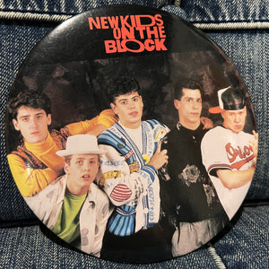 NKOTB Giant Pin