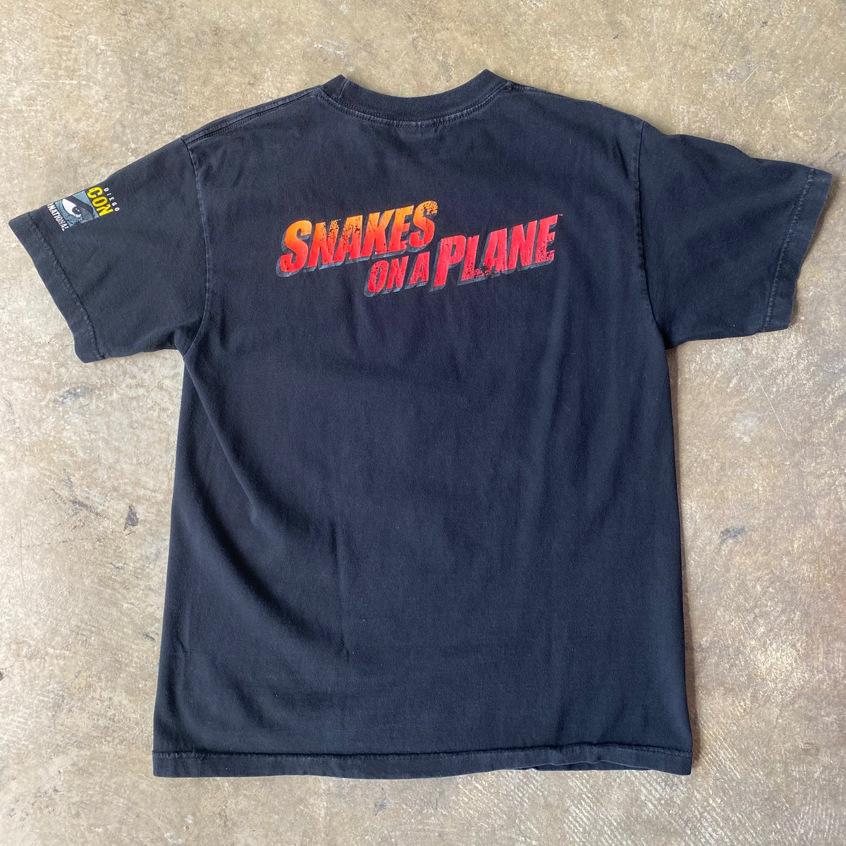 VINTAGE 2006 Snakes On A Plane Tシャツ Vintage 2006 Snakes On A Plane Promo T-Shirt Samuel L