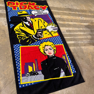 Deadstock Dick Tracy Call The Shots Beach Towel