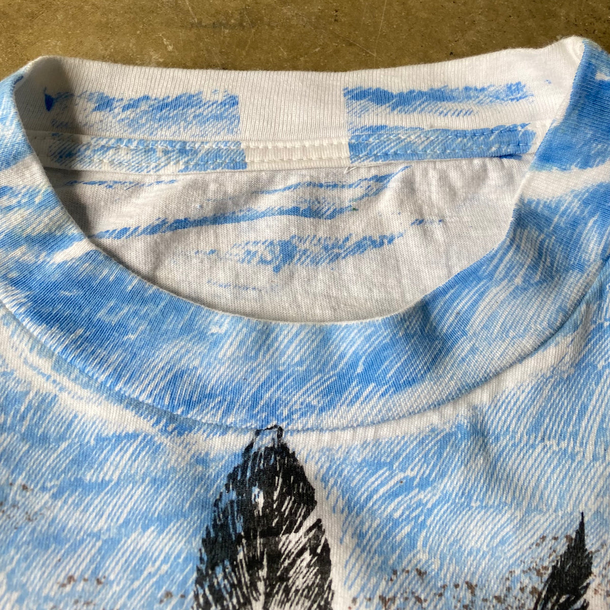 Native American AOP T-shirt – Reware Vintage