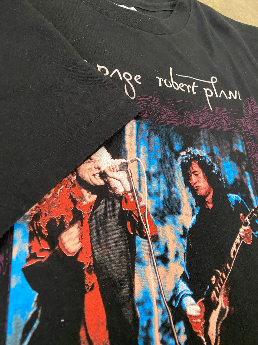 Jimmy Page + Robert Plant 1995 Tour T-shirt – Reware Vintage