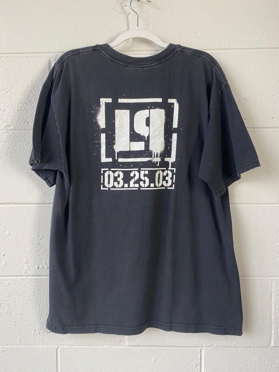 Linkin Park Meteora Tシャツ 2003年ツアー 2003 Linkin Park Meteora Tour Tee - M – backtovida