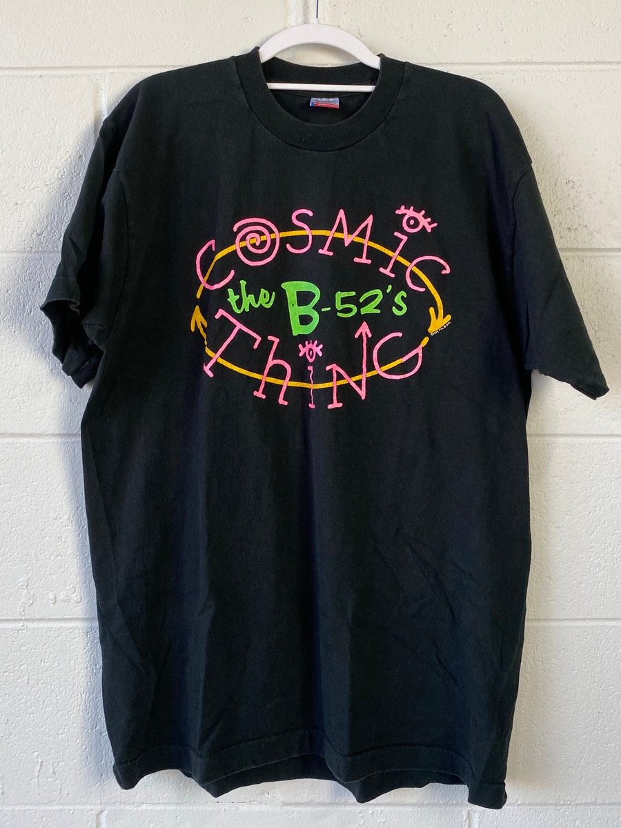 80's The B-52's Cosmic Thing バンドTシャツ