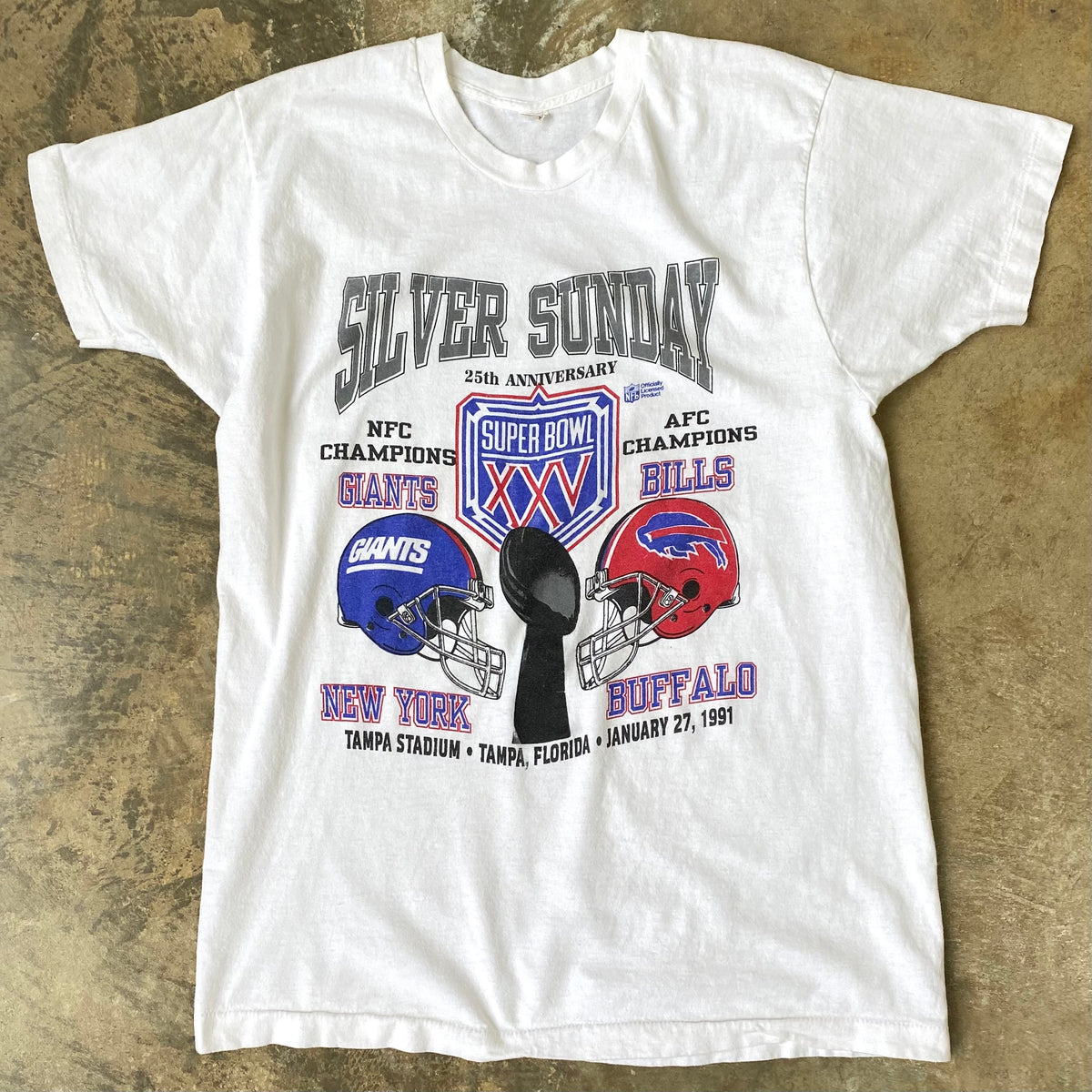 Super Bowl XXV Champions Bills Shirt
