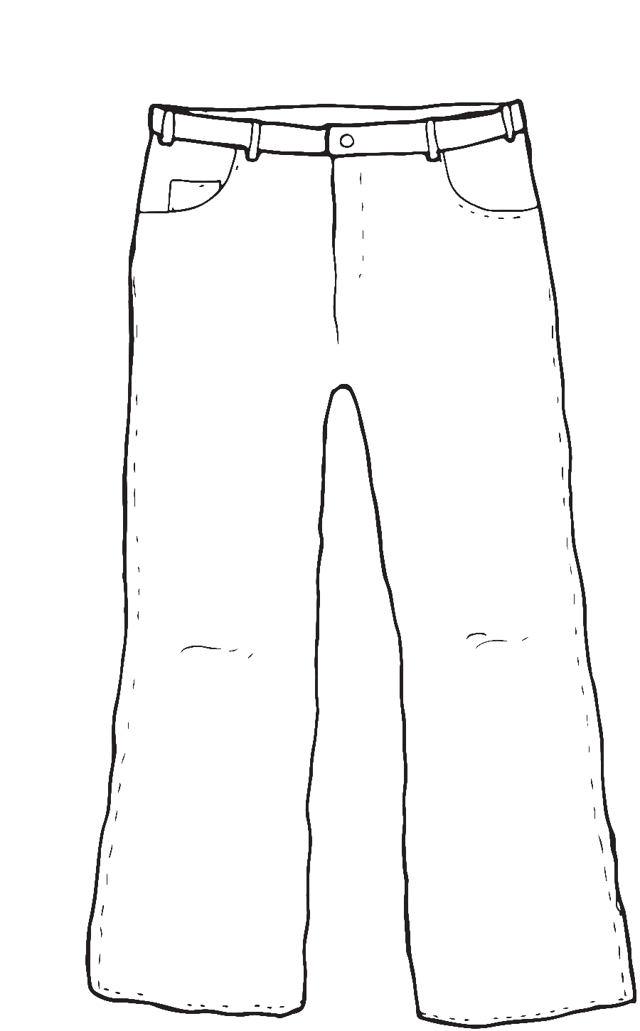 pants sizing diagram
