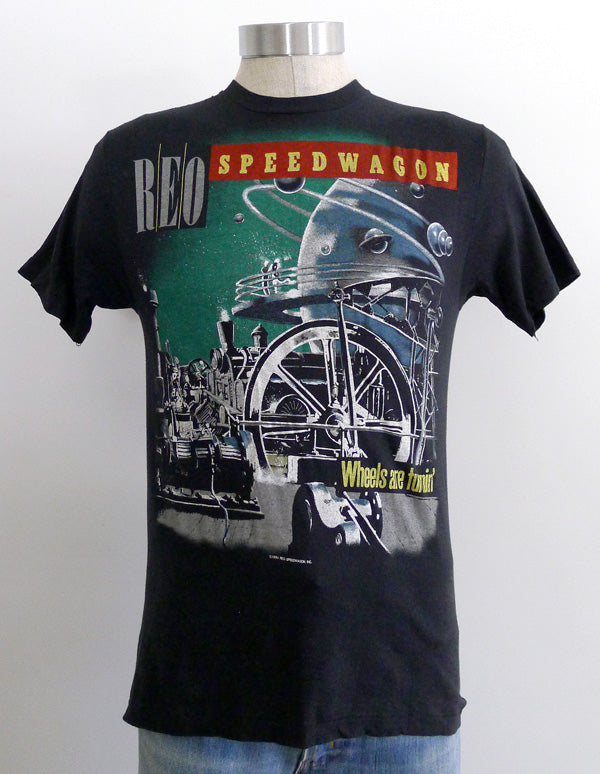 REO Speedwagon Wheels Are Tourin' 84-85 Tour T-Shirt