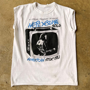 Neil Young 1983 Tour Muscle Tee