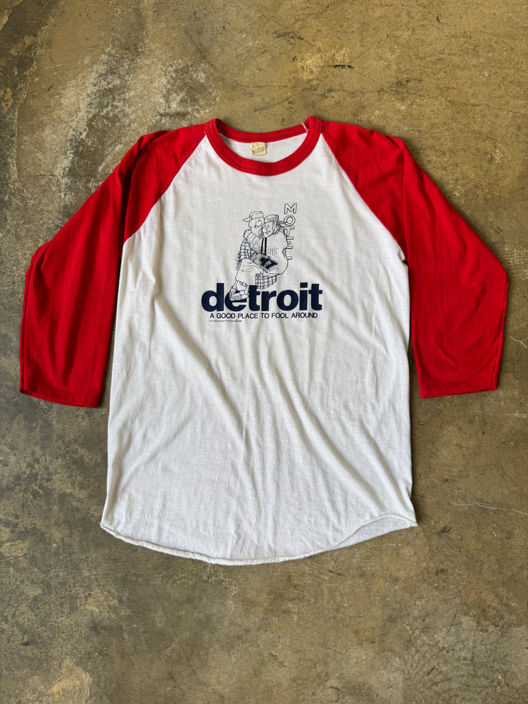 Detroit Fool Around Raglan