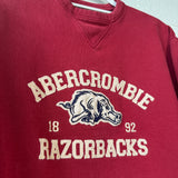 Abercrombie Razorbacks Crewneck
