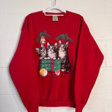 Christmas Cat Sweatshirt