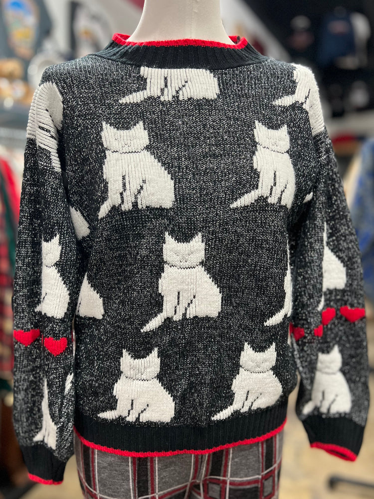Spunky Cat Sweater