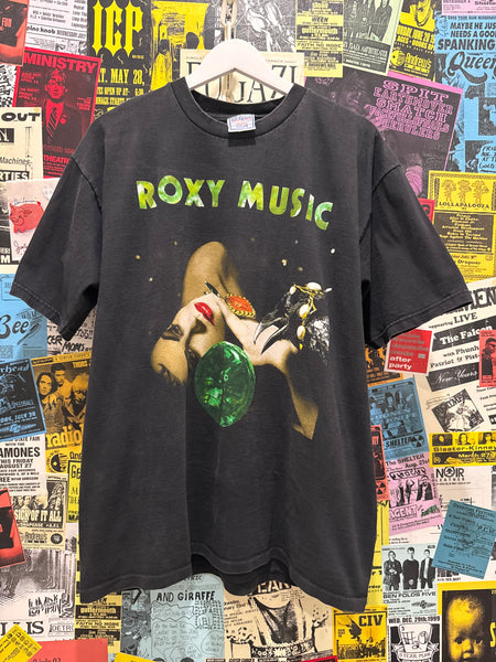 ＜6(ROKU)＞ROXY MUSIC T-SHIRT/Tシャツ　M Roxy Music T-shirt – Reware Vintage