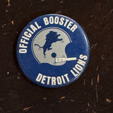 Detroit Lions Booster Pin