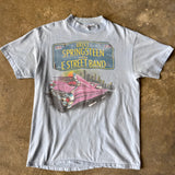 Bruce Springsteen 84-85 Blue Pink Cadillac T-Shirt