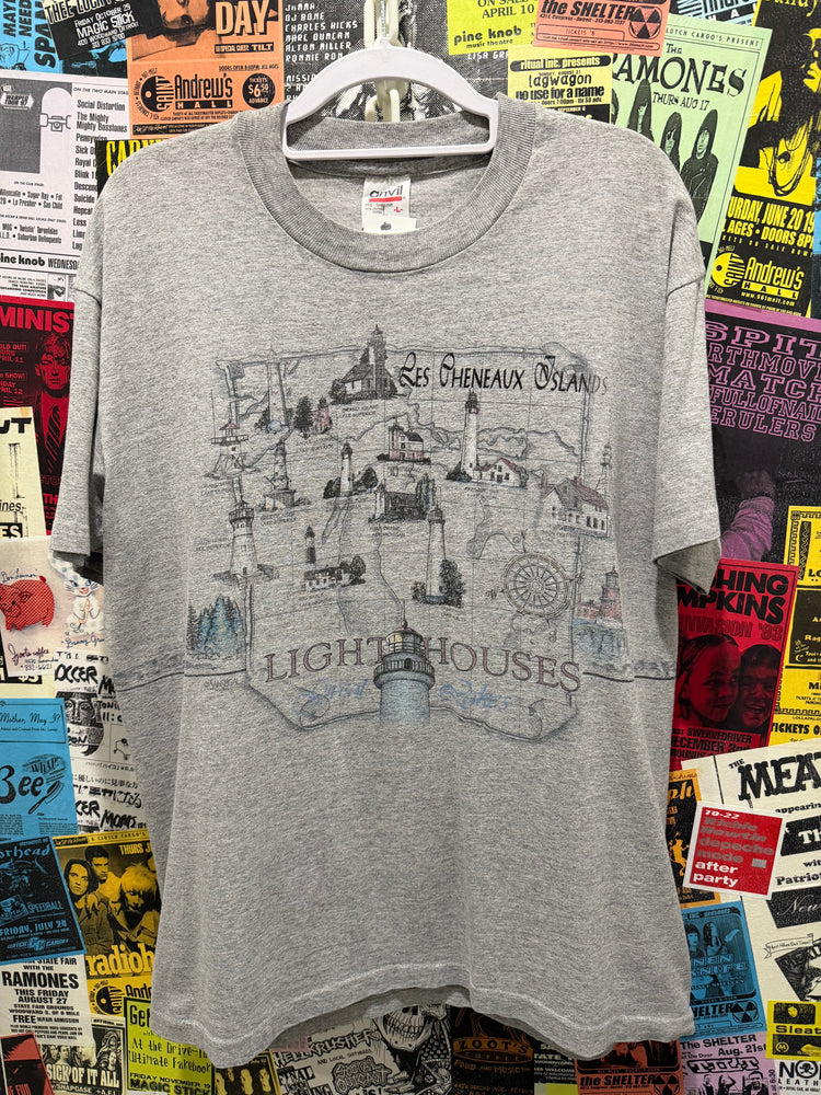 Great Lakes Lighthouses T-shirt