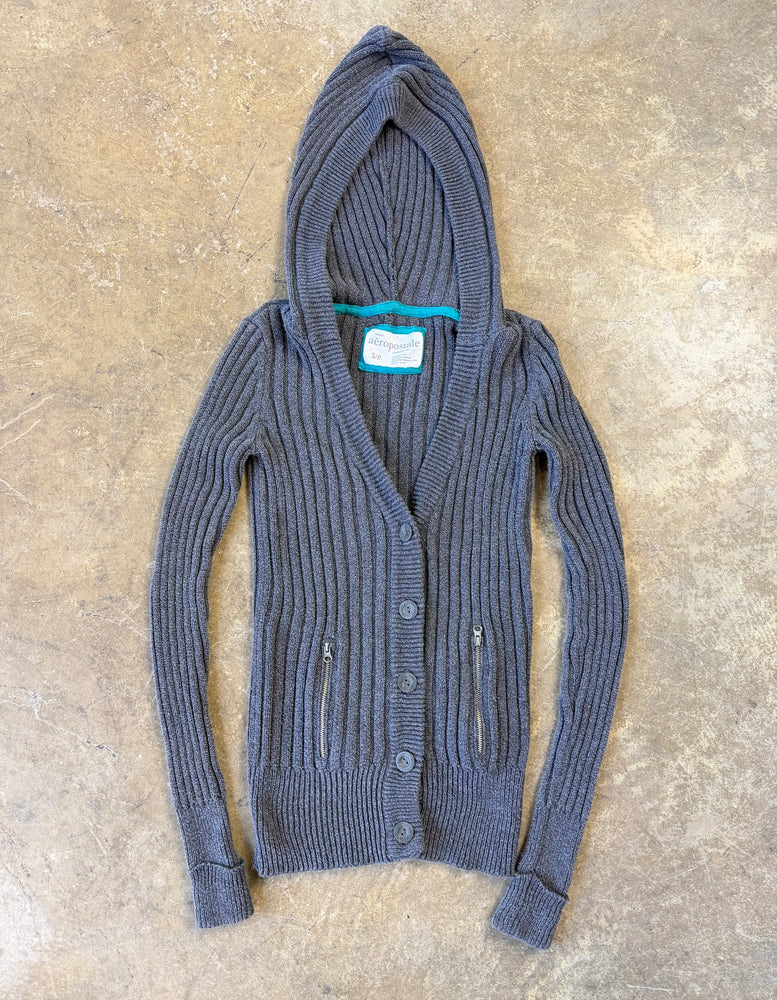 Y2K Aeropostale Hooded Cardigan