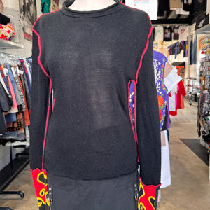 Blest Flame Sleeve Sweater