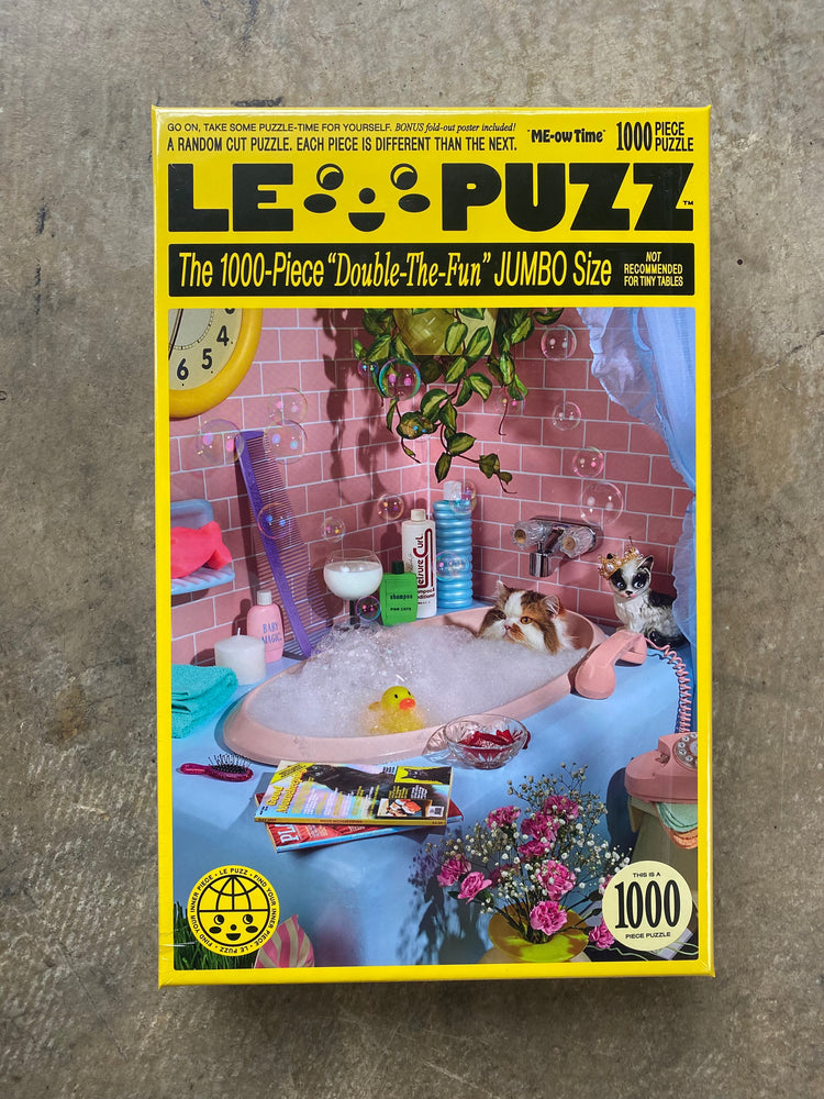 Le Puzz Cat Tub Puzzle