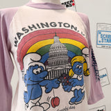 Smurfs Washington DC Raglan