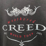 2002 Creed Weathered Tour T-Shirt