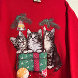 Christmas Cat Sweatshirt