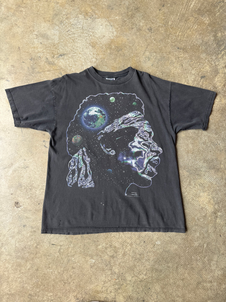 Jimi Hendrix Galaxy Face T-shirt