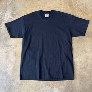Oneita Power 50 Plus Blank Black T-shirt