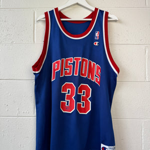 Grant Hill Blue Jersey