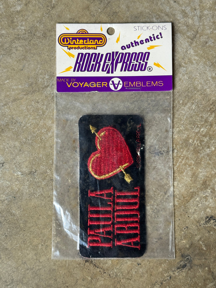 Paula Abdul Heart Patch