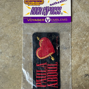 Paula Abdul Heart Patch