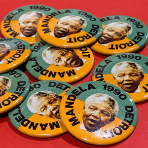 Nelson Mandela Detroit Pin