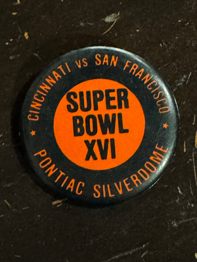 Super Bowl XVI Pin