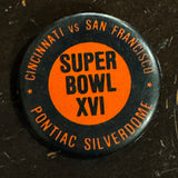 Super Bowl XVI Pin