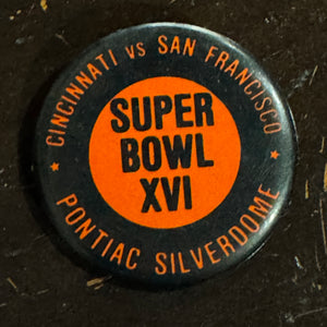 Super Bowl XVI Pin