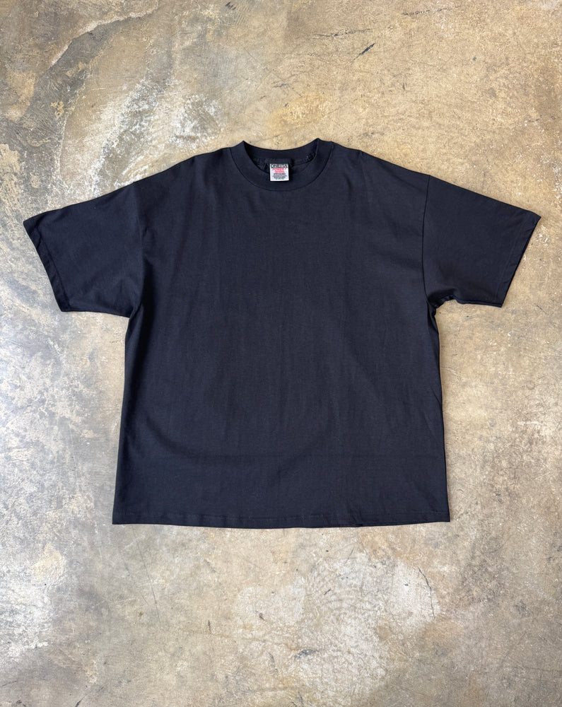 Oneita Power-T  Blank Black T-shirt