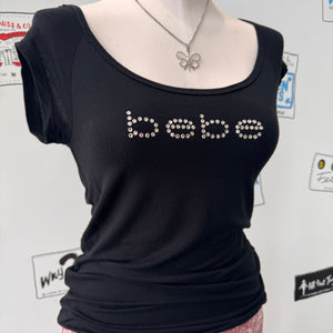 Bebe Bedazzled Top