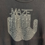 Vintage Maze Black T Shirt