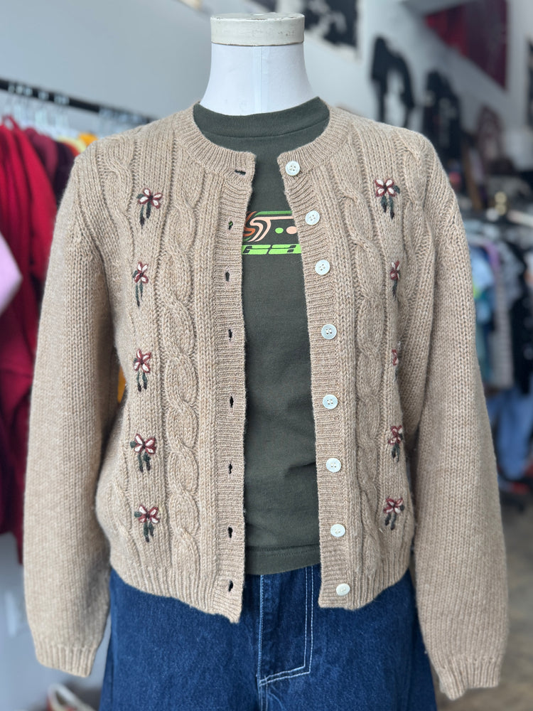 LL Bean Wool Cardigan