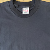 Oneita Power 50 Plus Blank Black T-shirt