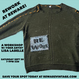 Rework at Reware Workshop